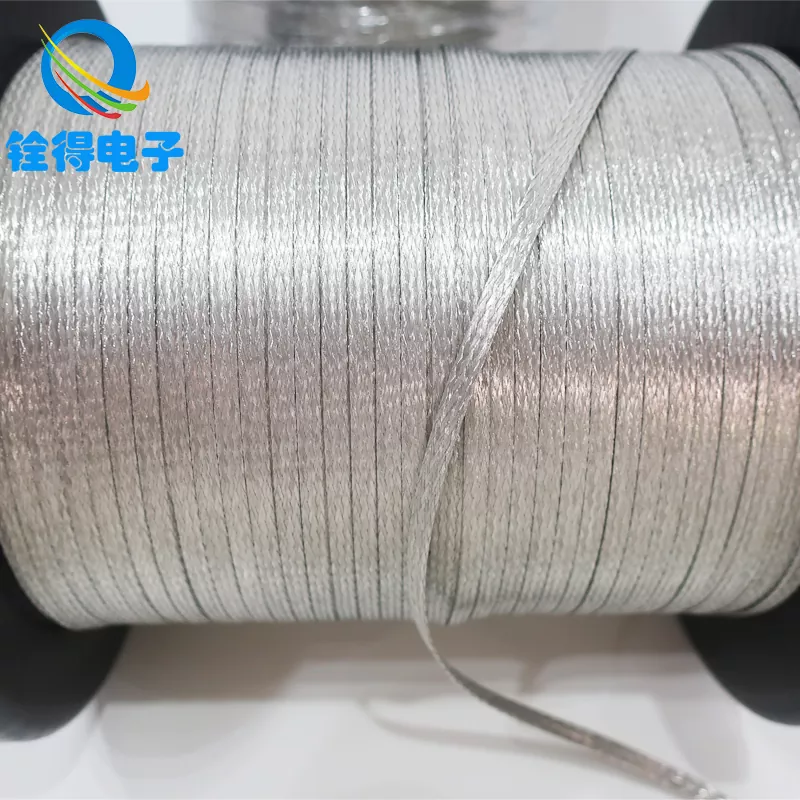 Tinned aeris braided mesh fistulam